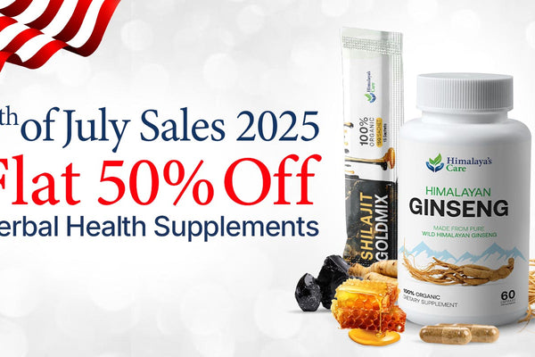 Celebrate 4th of July Sales 2025: Flat 50% Off Herbal Health Supplements