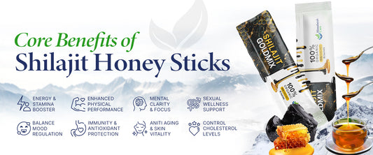 Benefits of Shilajit Honey Sticks