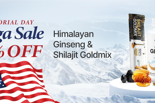Memorial Day Sale: 50% Off Herbal Supplements!