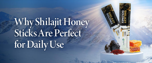 Why Shilajit Honey Sticks Are Perfect for Daily Use
